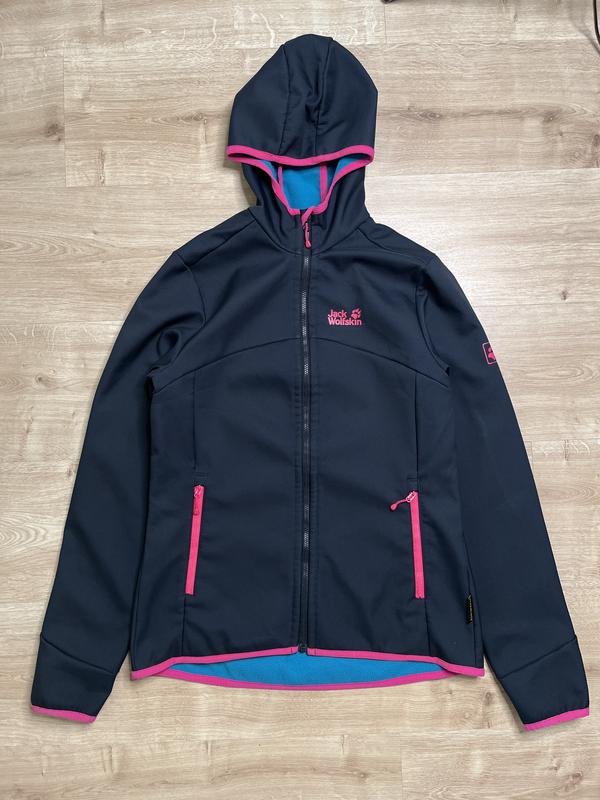 Femme Jack Wolfskin Veste Bleu Marine S