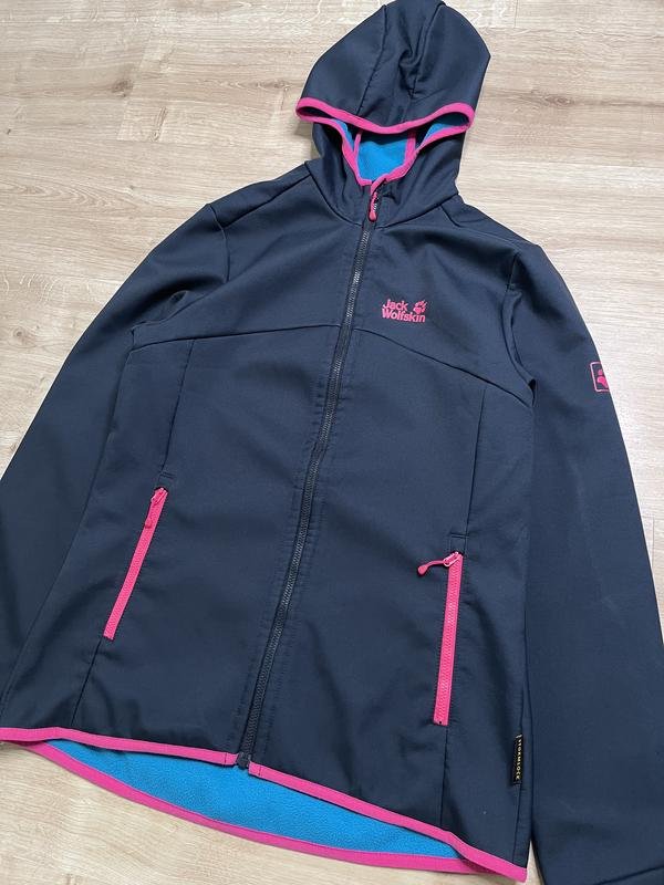 Femme Jack Wolfskin Veste Bleu Marine S