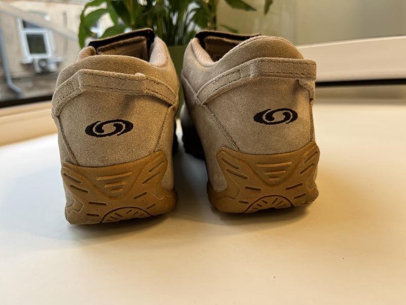 Femme Salomon Bottes Beige Suède Autre