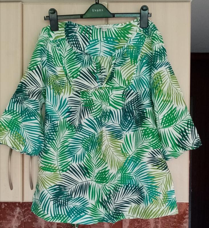 Femme Laura Ashley Chemise Blanche Lin M