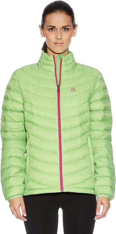 Femme Salomon Doudoune Verte L