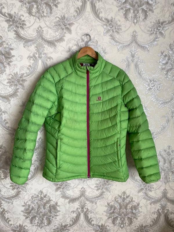 Femme Salomon Doudoune Verte L