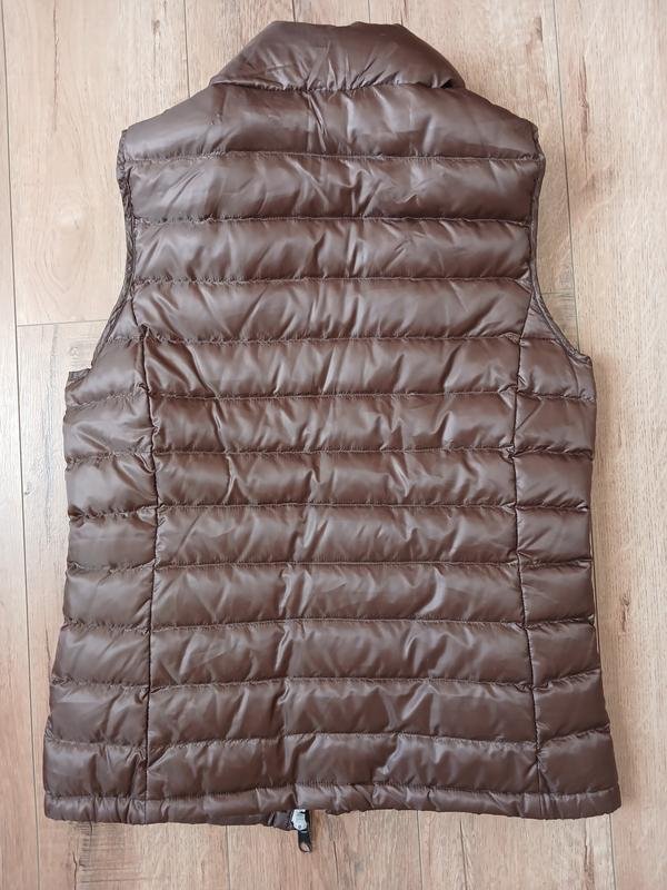 Women Closed Vest Brown S