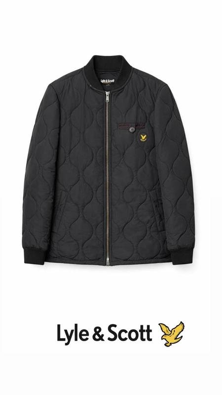 Женская Lyle & Scott Куртка Чёрная Трикотаж 42