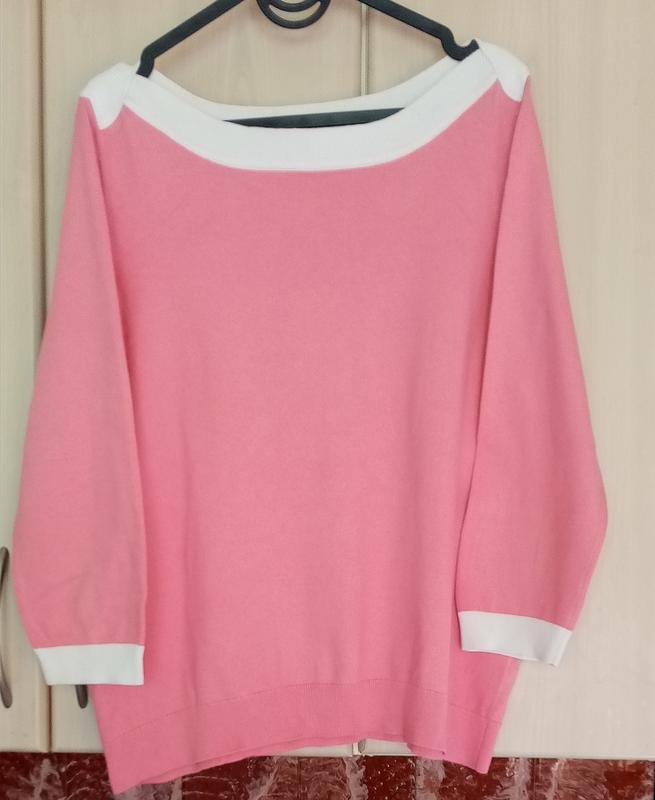 Женский Boden Свитер Розовый Хлопок L