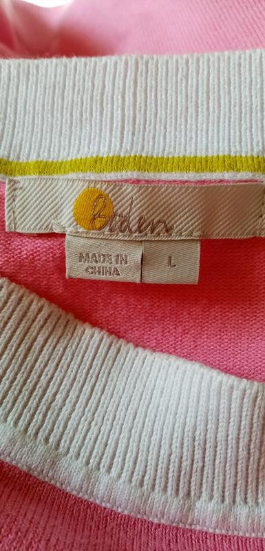 Женский Boden Свитер Розовый Хлопок L