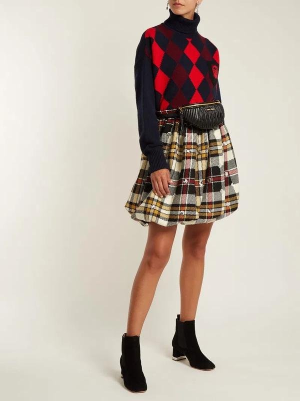 Femme Miu Miu Jupe Multicolore M
