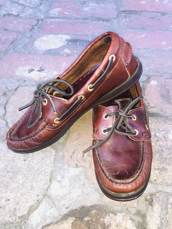 Женские Sebago Мокасины Коричневые Кожа 37