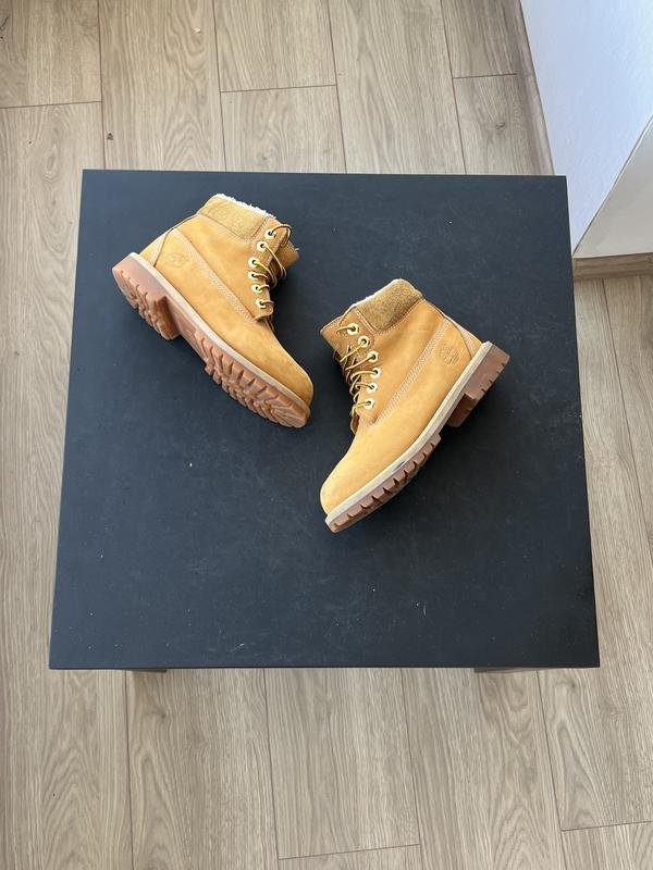 Femme Timberland Bottes Beige Coton 37