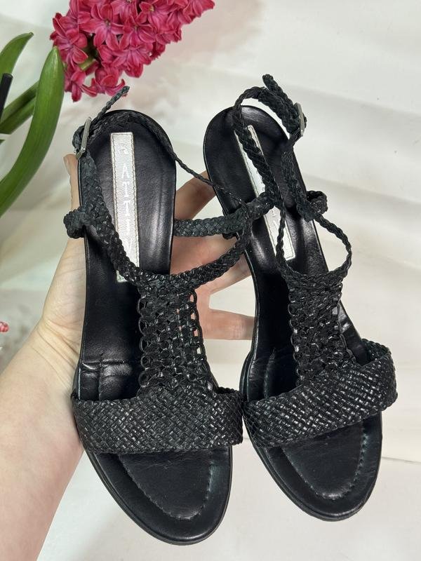 Femme Talons Noir Cuir 36