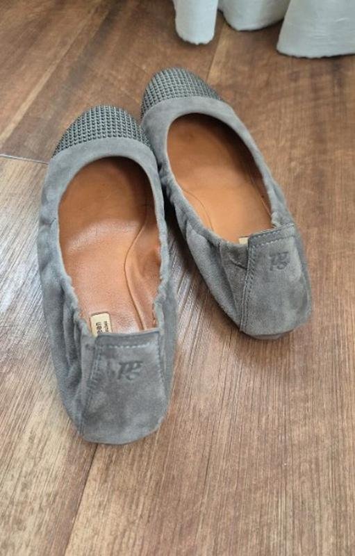 Women Paul Green Heels Grey Leather 41