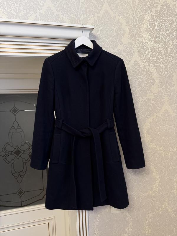 Women Hugo Boss Coat Navy M