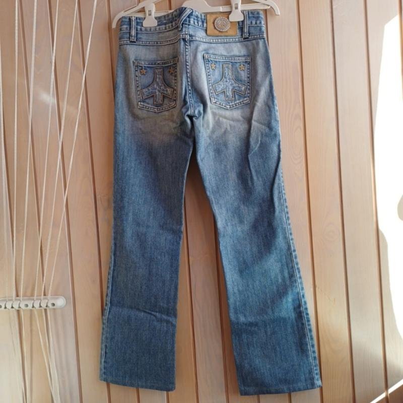 Женские Moschino Jeans Джинсы Голубой S