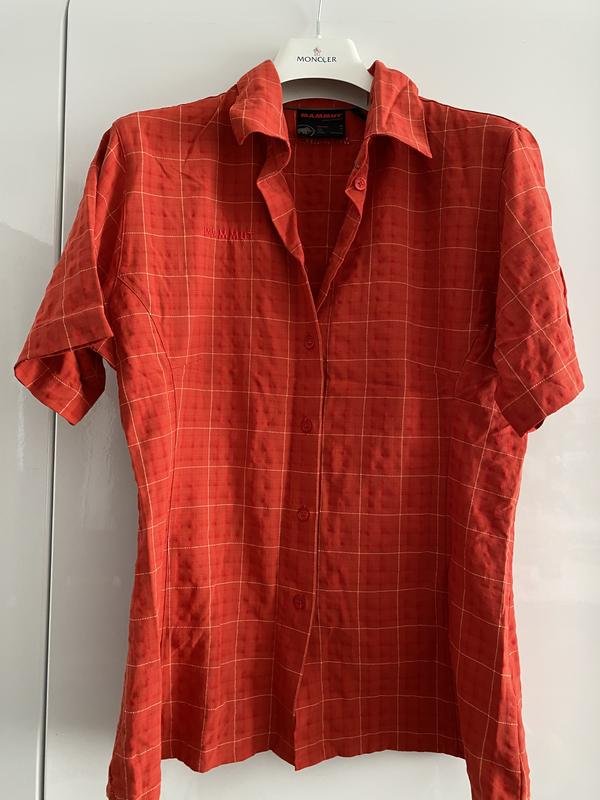 Femme Mammut Chemise Rouge 38