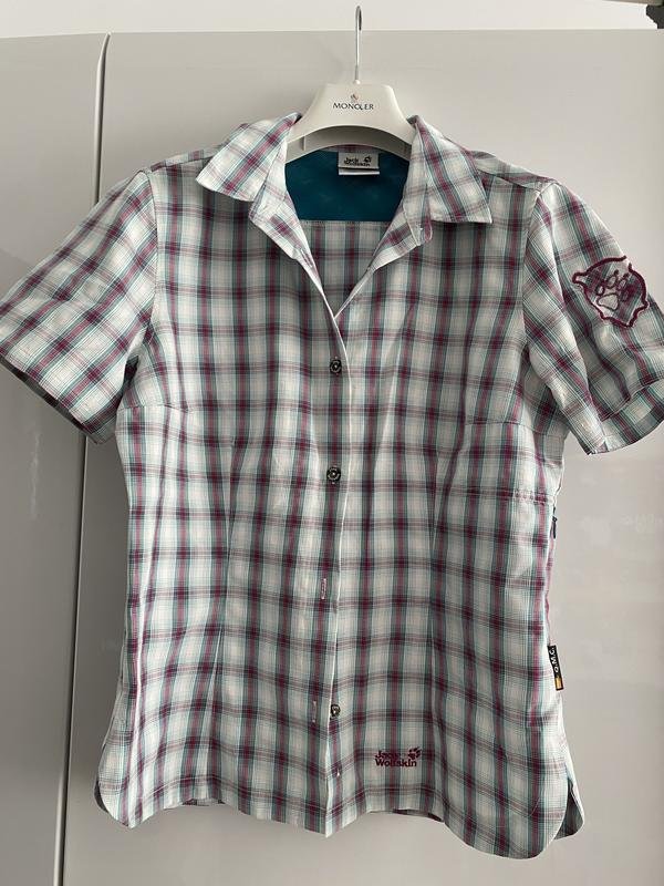 Femme Jack Wolfskin Chemise Bleu Marine 38