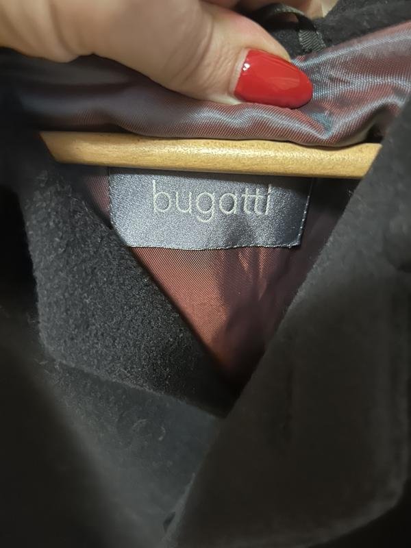 Мужской Bugatti Пальто Синий Шерсть XL