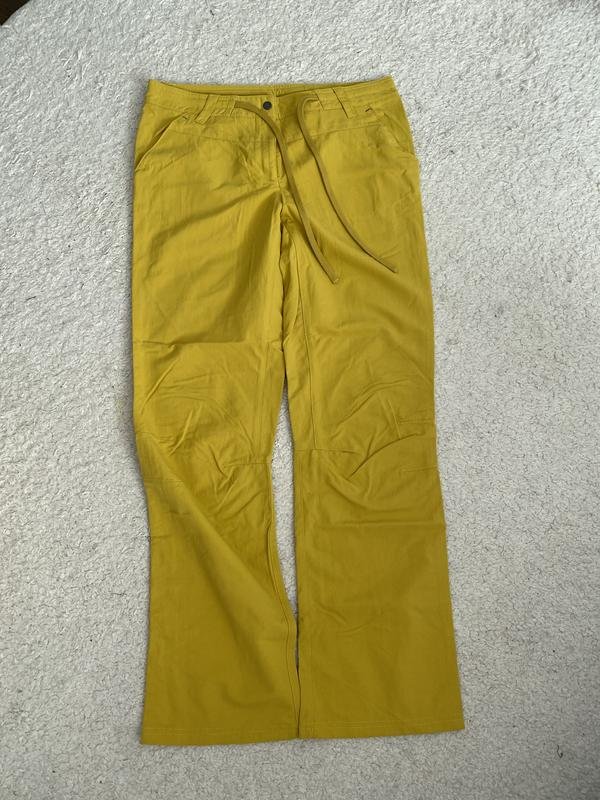 Femme Jack Wolfskin Pantalon Jaune 38