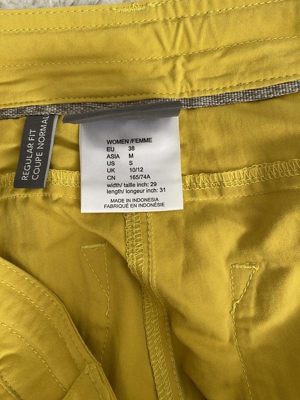 Femme Jack Wolfskin Pantalon Jaune 38