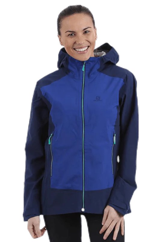 Femme Salomon Veste Bleu Marine 2.5L S