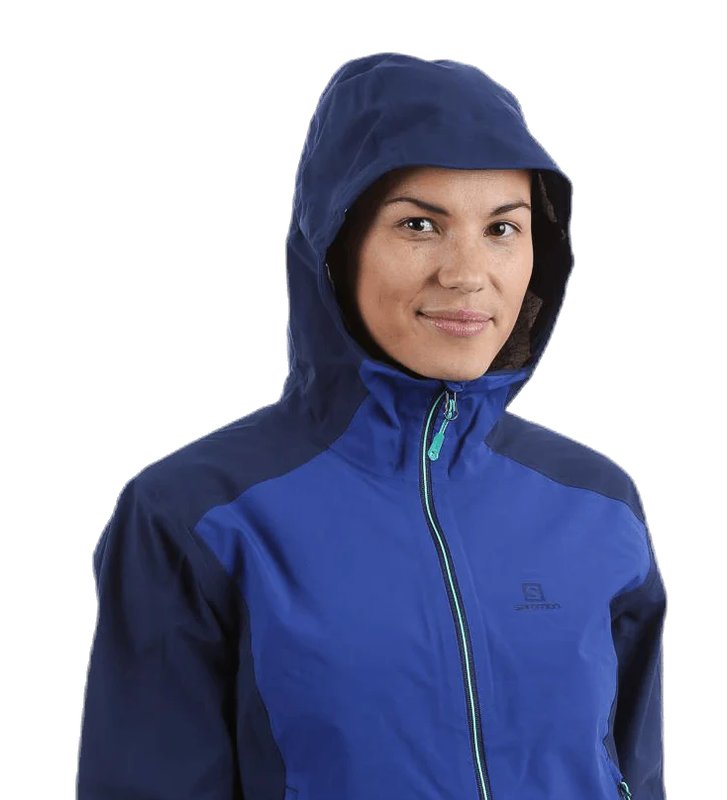 Femme Salomon Veste Bleu Marine 2.5L S
