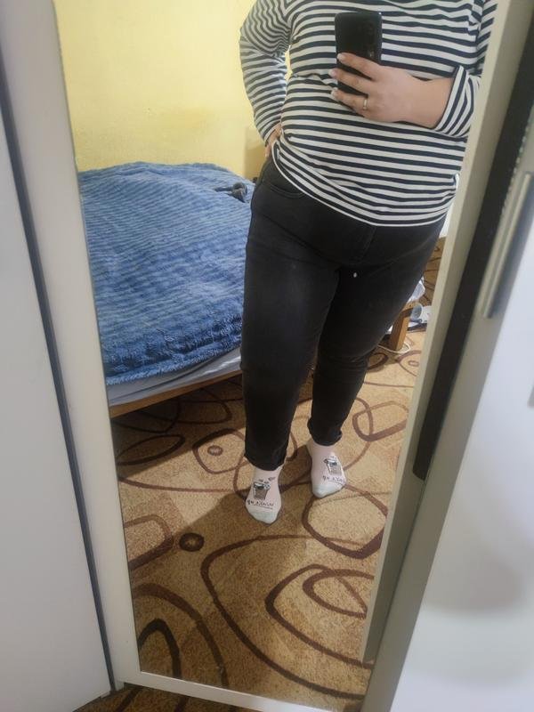 Damen LC Wakiki Jeans Grau XXL