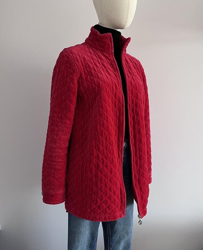 Женское Joan Vass Пальто Бордовый Хлопок 38