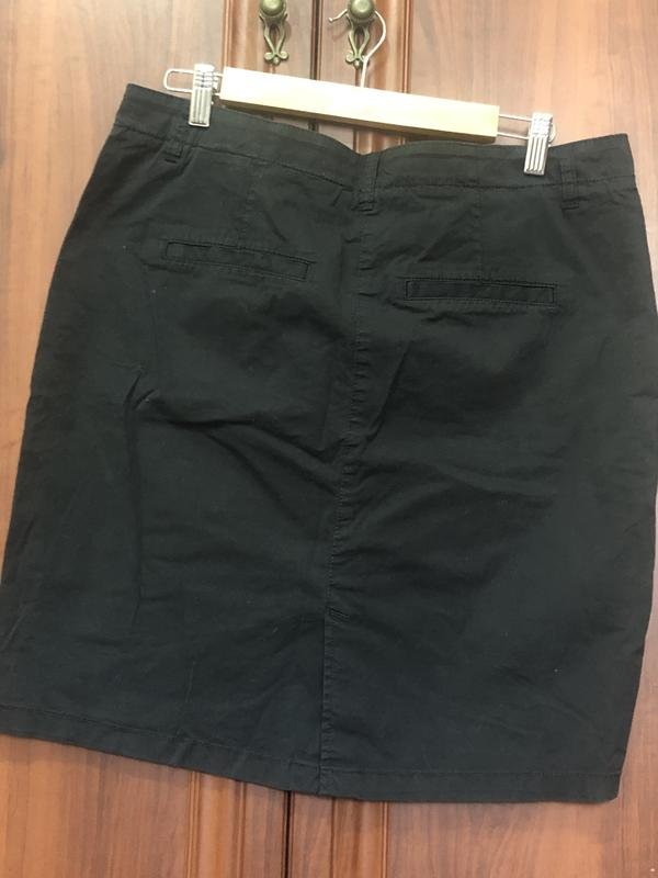 Femme Jupe Noir Coton L