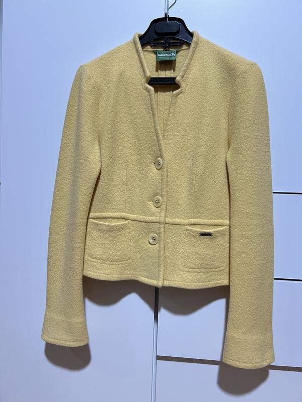 Жакет 100% вовна. новий. німецький бренд geiger
