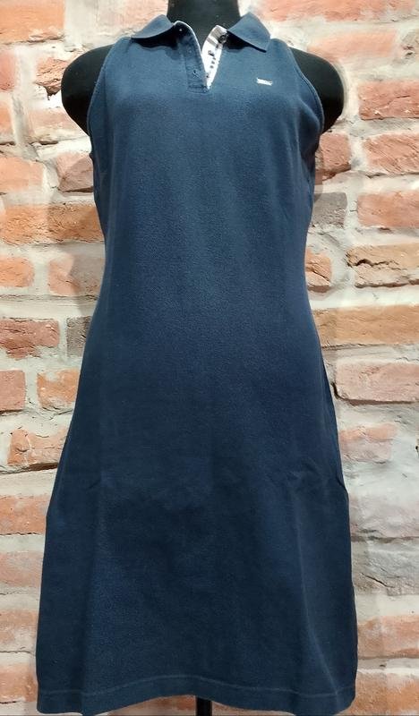 Damen Burberry Kleid Weiß Baumwolle M
