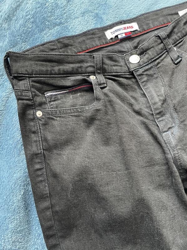 Женские Tommy Jeans Джинсы Чёрный 30