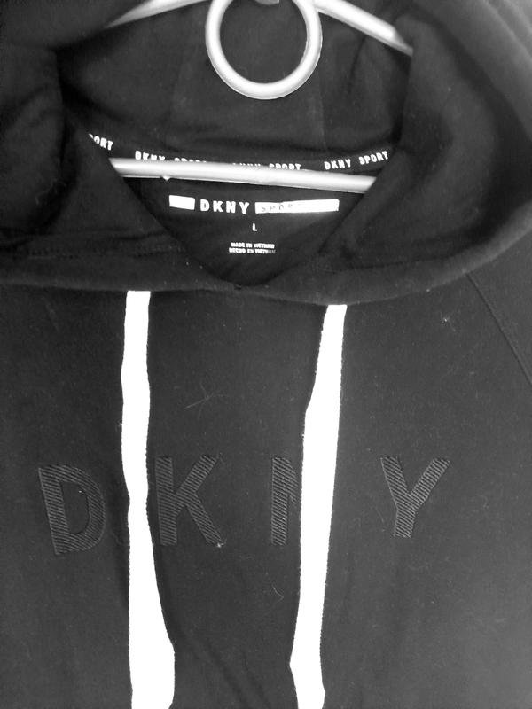 Damen DKNY Kleid Schwarz L