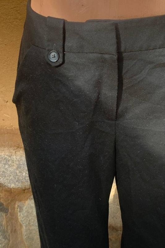 Femme Laura Ashley Pantalon Noir Polyester M