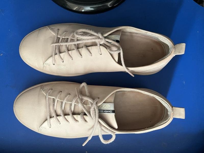 Женские Ecco Туфли Нюдовый Кожа 37.5