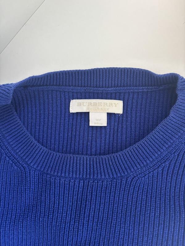 Damen Burberry Pullover Marineblau  S