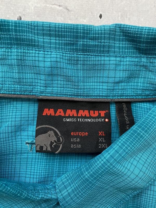 Femme Mammut Chemise Turquoise XL