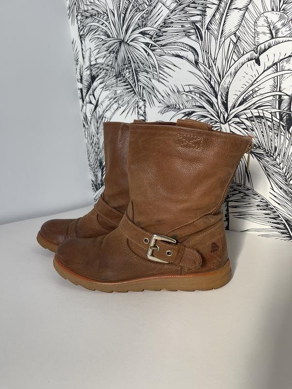 Femme Timberland Bottes Marron Cuir 39