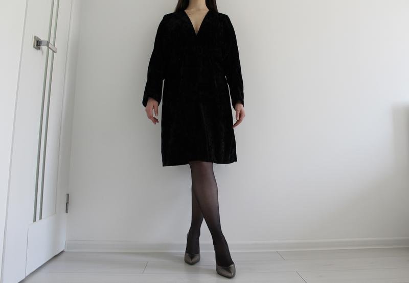 Femme Sandro Paris Robe Noire Velours 40