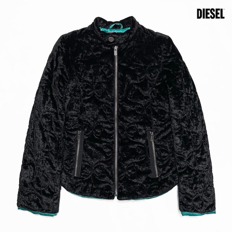 Женская Diesel Куртка Бирюзовая S