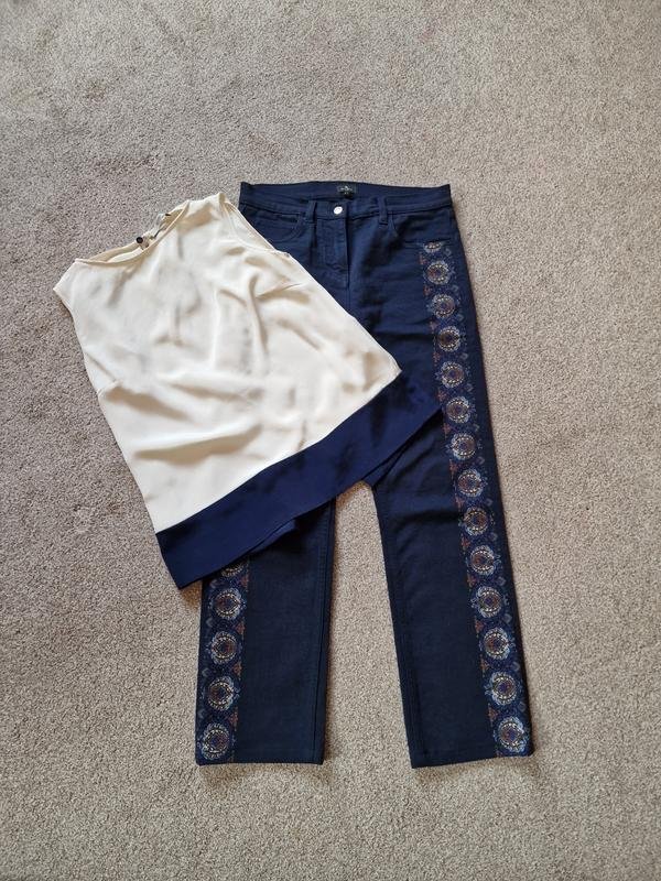 Женские Etro Джинсы Тёмно-синий 27