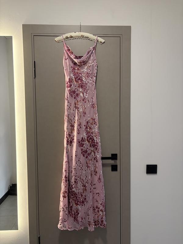 Femme Monsoon Robe Lilas Viscose 40