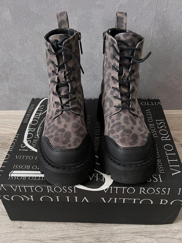 Femme Vitto Rossi Bottes Gris Suède 37