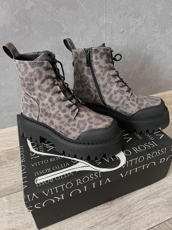 Femme Vitto Rossi Bottes Gris Suède 37
