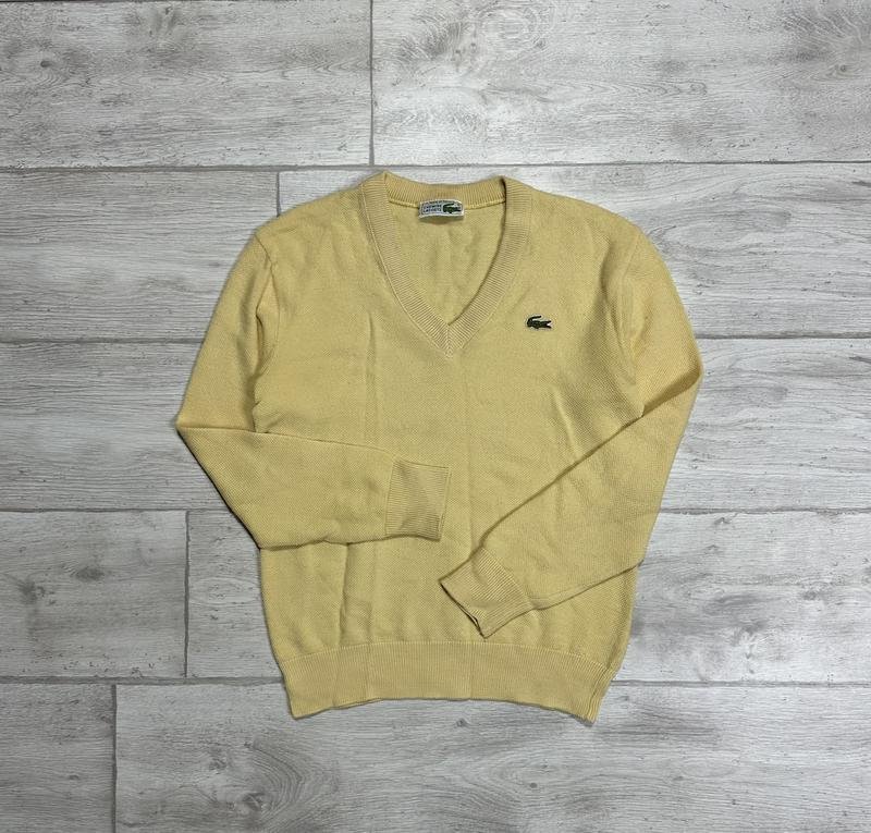 Donna Lacoste Maglione Giallo S