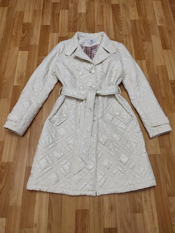 Damen Mantel Elfenbein 52