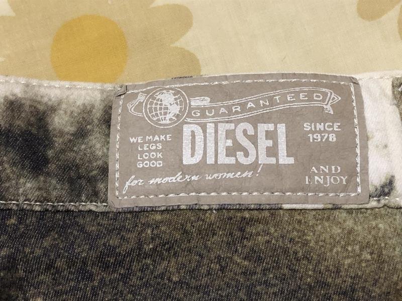 Женские Diesel Джинсы Разноцветный Деним XS