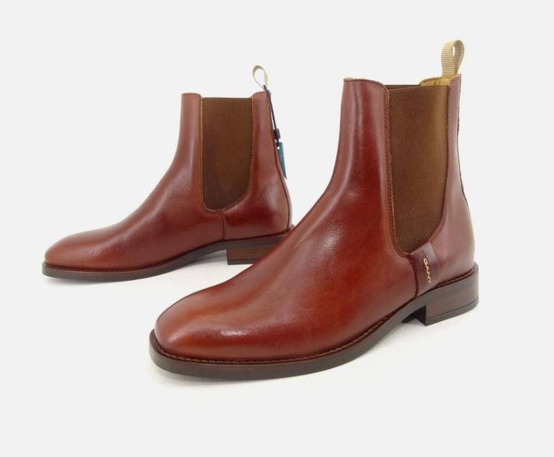 Женские Gant Ботинки Коралловый Кожа 39