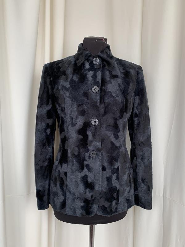 Women Gianfranco Ferre Blazer Black Velvet XXL
