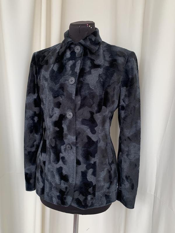 Women Gianfranco Ferre Blazer Black Velvet XXL