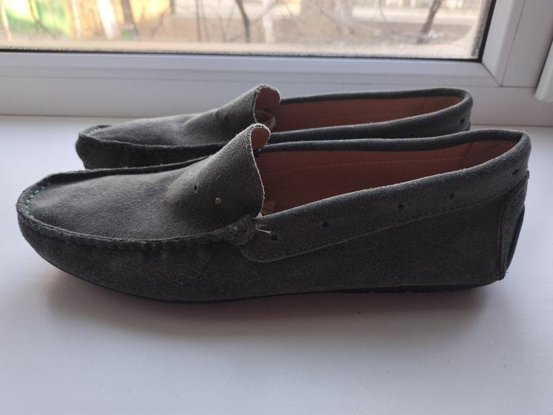 Men Bagnoli Sartoria Napoli Loafers Green Suede 43