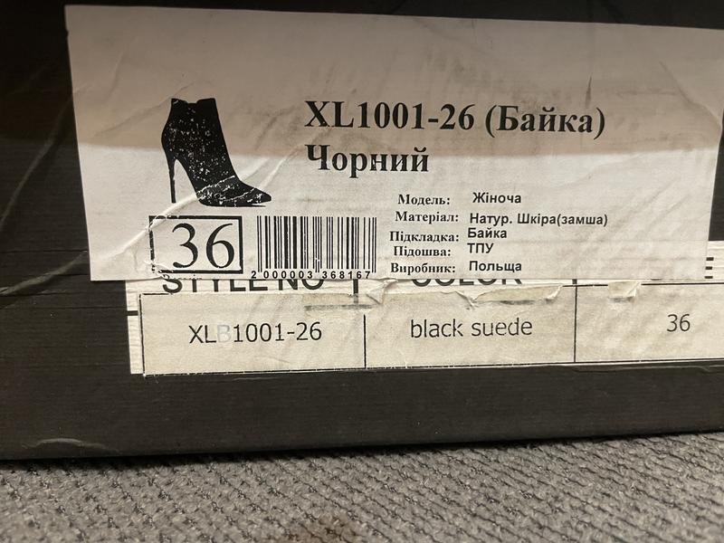 Women Vitto Rossi Ankle Boots Black Suede 36